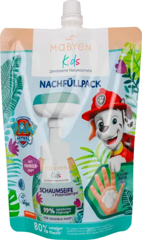 Kids Nachfüllpack Schaumseife von MABYEN