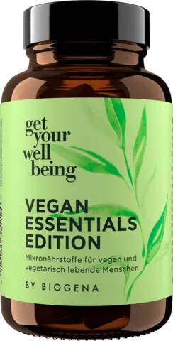 get your wellbeing Vegan Essentials Edition von GET YOUR WELLBEING BY BIOGENA