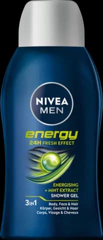 MEN Energy Shower Gel Energising + Mint Extract 3in1 von NIVEA