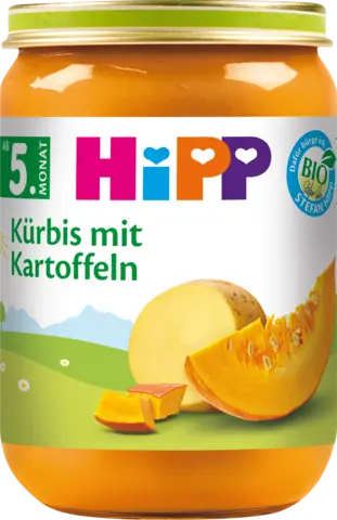 Bio Kürbis mit Kartoffeln ab 5. Monat von HIPP