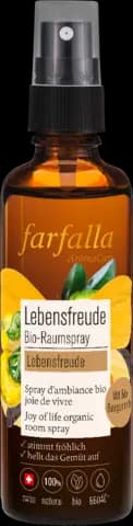 Lebensfreude Bio-Raumspray Bergamotte von FARFALLA