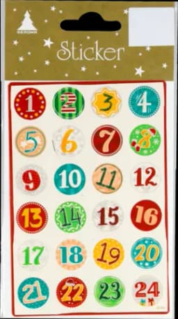 Weihnachtssticker 8 x 12 cm von RODERMUND
