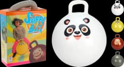 Hüpfball Panda Affe Tiger Nashorn 55 cm von DIV.SAISONMARKEN