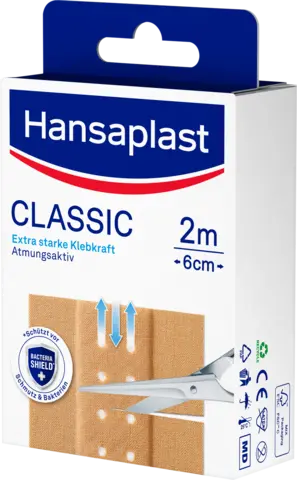 Classic 2 m x 6 cm von HANSAPLAST