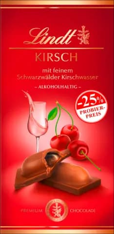 Kirsch Tafel von LINDT