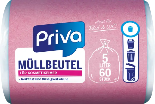 Kosmetikeimerbeutel 5L von PRIVA