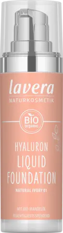 Hyaluron Liquid Foundation 01 natural ivory von LAVERA