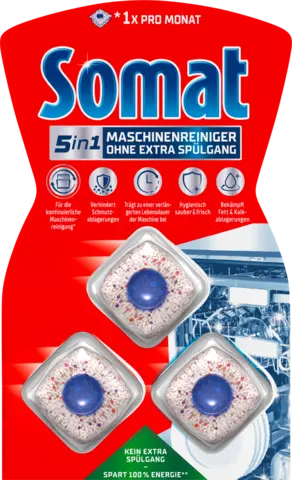 5 in 1 Maschinenreiniger von SOMAT