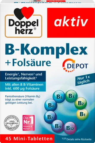 B-Komplex + Folsäure von DOPPELHERZ