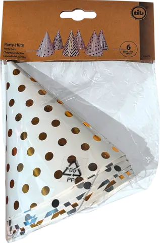 Party-Hüte 15cm sortiert von TIB