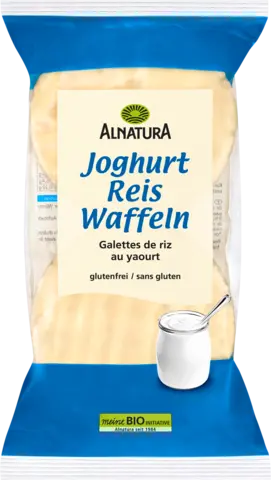 Bio Joghurt Reiswaffeln von ALNATURA