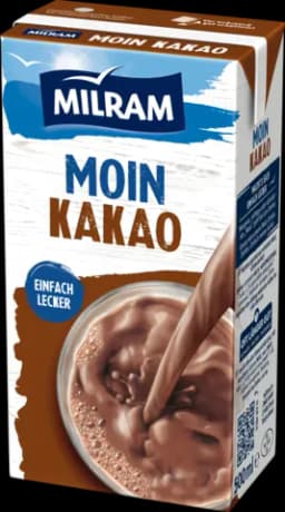 H-Cacao Drink mit Halm 0,3% von MILRAM