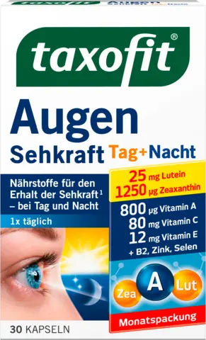 Augen Tag + Nacht Kapseln von TAXOFIT