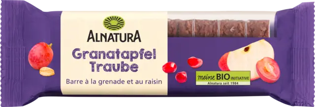 Bio Fruchtschnitte Granatapfel Traube von ALNATURA