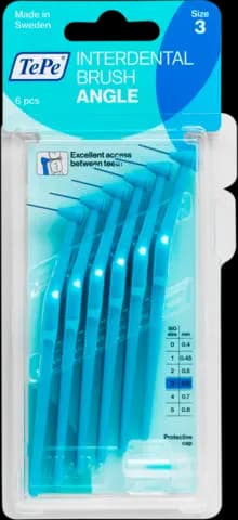 Angle blau, Größe 3, 0,6 mm, 6 Stück von TEPE