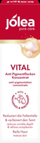 Antipigmentfleckenkonzentrat Vital von jolea