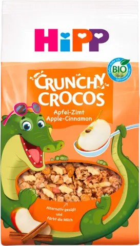 Bio Crunchy-Crocos Apfel-Zimt von HIPP