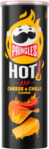 HOT Cheese & Chili Flavour von PRINGELS