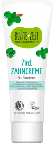 Zahncreme 7in1 Nanaminze von BLÜTEZEIT