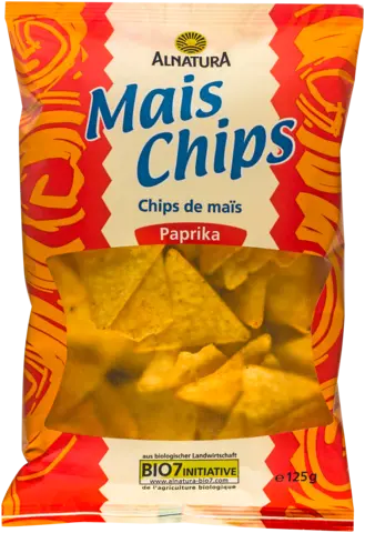 Bio Mais Chips Paprika von ALNATURA
