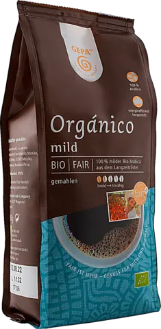 Bio Orgánico mild gemahlen von GEPA