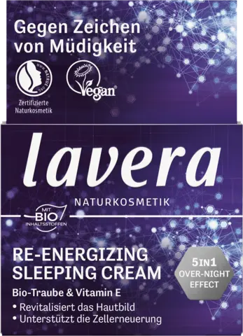 Re-Energizing Sleeping Cream von LAVERA