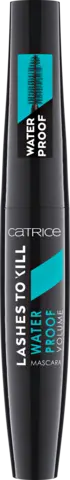 Lashes to kill Waterproof Volume Mascara 010 Black von CATRICE