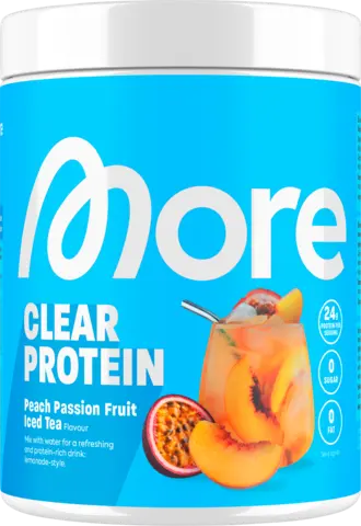 Clear Protein Iced Tea Peach Passionfruit von MORE