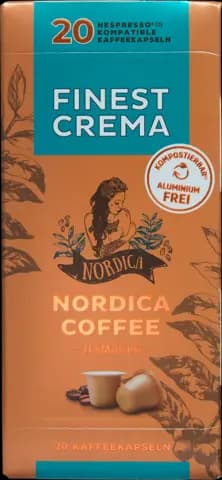 Finest Kapseln Crema von NORDICA COFFEE