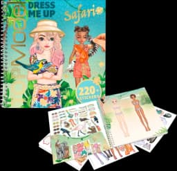 Dress Me Up Stickerbuch Safari von DEPESCHE