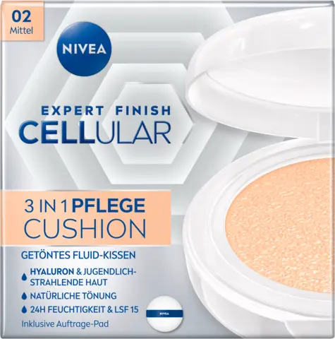 Cellular Expert Finish 3 in 1 Pflege Cushion 02 mittel von NIVEA