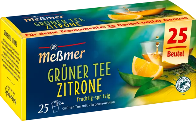 Grüner Tee Zitrone von MESSMER