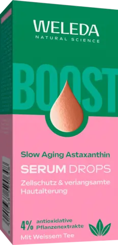 Slow Aging Astaxanthin Serum Drops von WELEDA