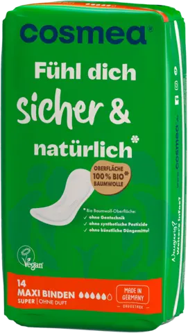 Bio Maxi Binden Super von COSMEA