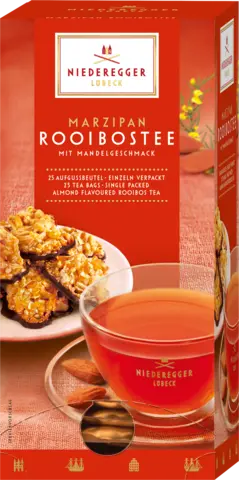 Marzipan Rooibos-Tee von NIEDEREGGER