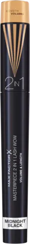 Masterpiece 2 in 1 Lash Wow Mascara 003 midnight black von MAX FACTOR