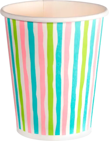 Pappbecher Stripes von DUNI