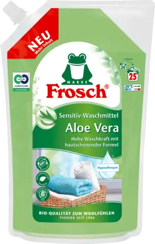 Sensitiv-Waschmittel Aloe Vera flüssig von FROSCH