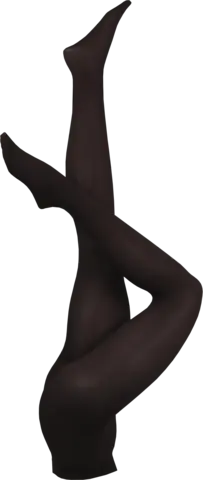 Trend & Style Blickdicht 40 Strumpfhose schwarz 40/44 von NUR DIE