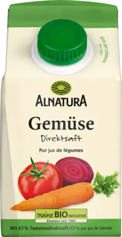 Bio Gemüse Saft von ALNATURA