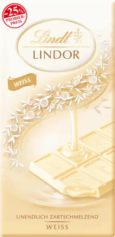 Lindor Tafel Weiß von LINDT