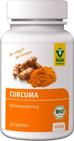 Bio Curcuma Nahrungsergänzungsmittel von RAAB