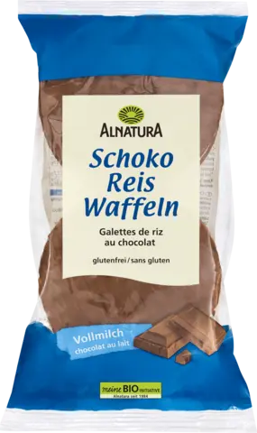 Bio Schoko Reis Waffeln von ALNATURA