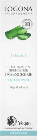 Classic Feuchtigkeitsspendende Tagescreme Bio-Aloe Vera von LOGONA