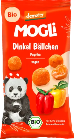 Demeter Dinkel Bällchen Paprika von MOGLI