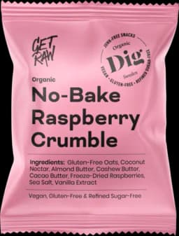 Bio No-Bake Raspberry Crumble von BIO DIG