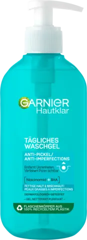 Hautklar tägliches Anti-Pickel Waschgel von GARNIER