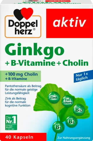 Ginkgo+B-Vitamine+Cholin von DOPPELHERZ