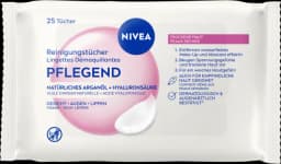 Reinigungstücher Pflegend natürliches Arganöl+ Hyaluro 25ST von NIVEA