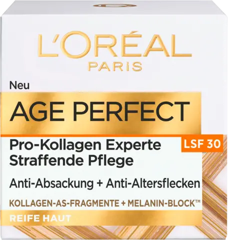 Tagespflege Age Perfect Pro-Kollagen Experte LSF30 von LOREAL